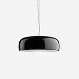 Modern Round Aluminum Pendant Light with Soft Diffused Illumination for Contemporary Interior Decor