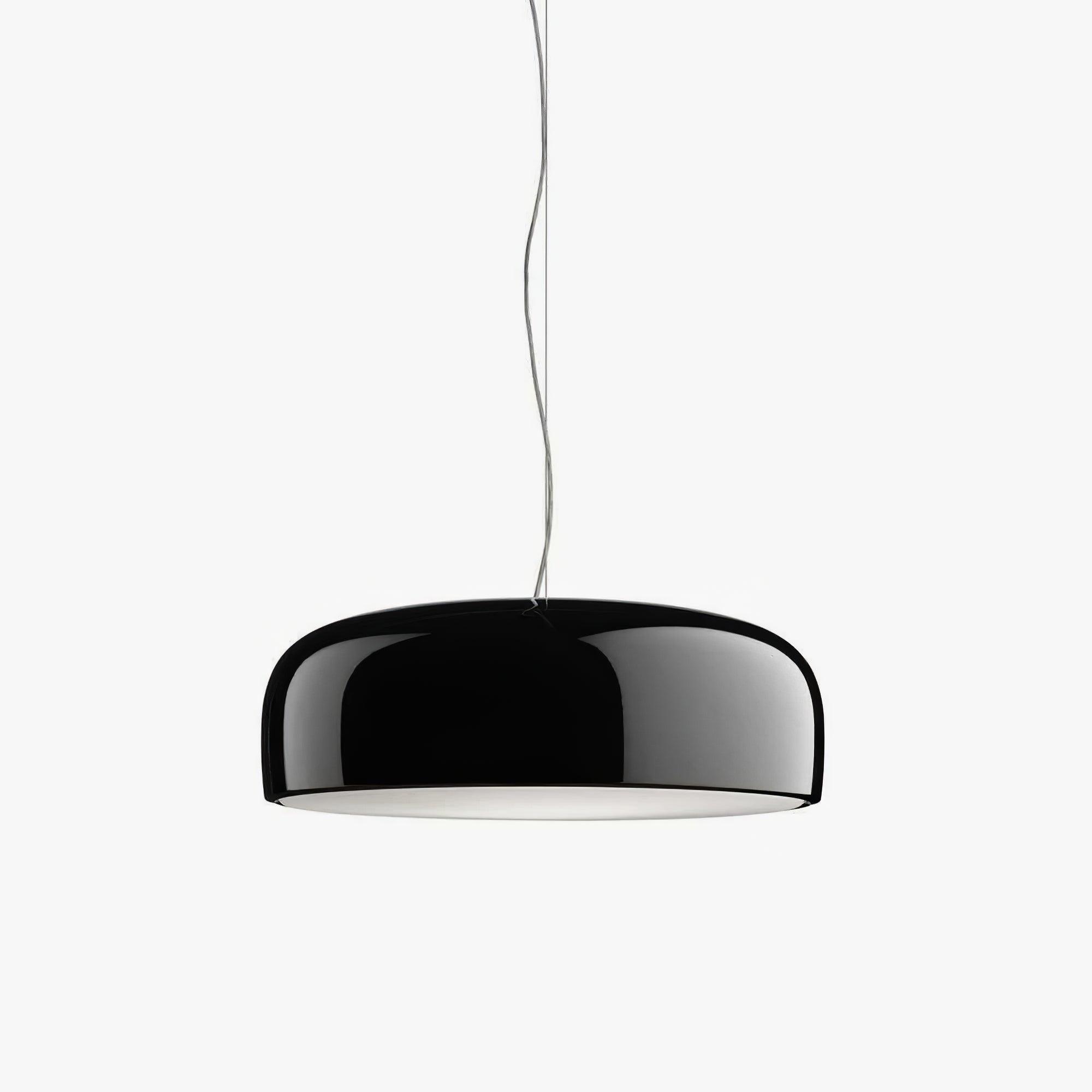 Modern Round Aluminum Pendant Light with Soft Diffused Illumination for Contemporary Interior Decor