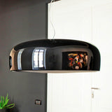 Modern Round Aluminum Pendant Light with Soft Diffused Illumination for Contemporary Interior Decor