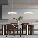 Modern Round COB LED Pendant Light Adjustable Nordic Hanging Lamp for Dining Room