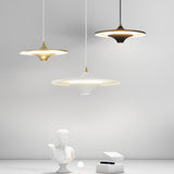 Modern Round COB LED Pendant Light Adjustable Nordic Hanging Lamp for Dining Room