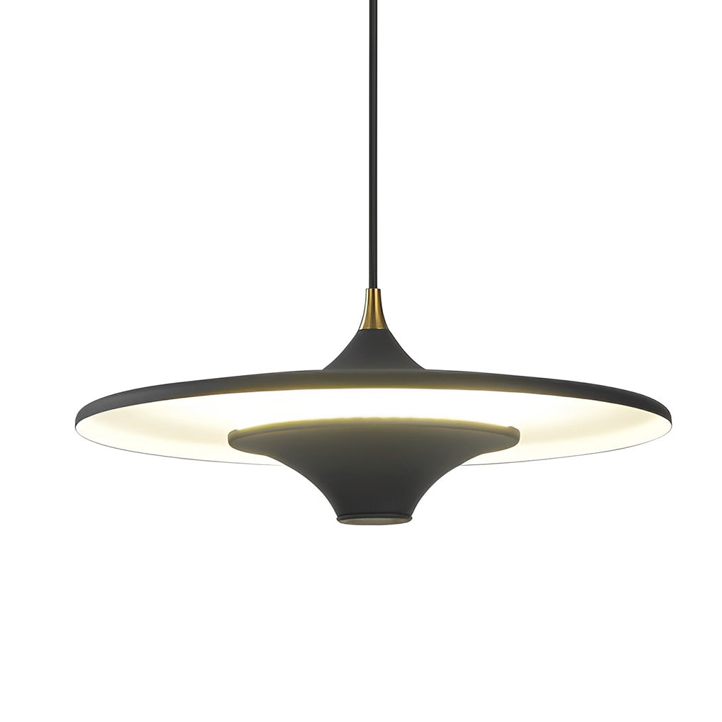 Modern Round COB LED Pendant Light Adjustable Nordic Hanging Lamp for Dining Room