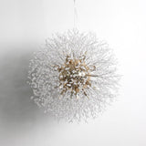 Modern Round Crystal LED Pendant Light Elegant Antique Chandelier for Dining and Living Rooms
