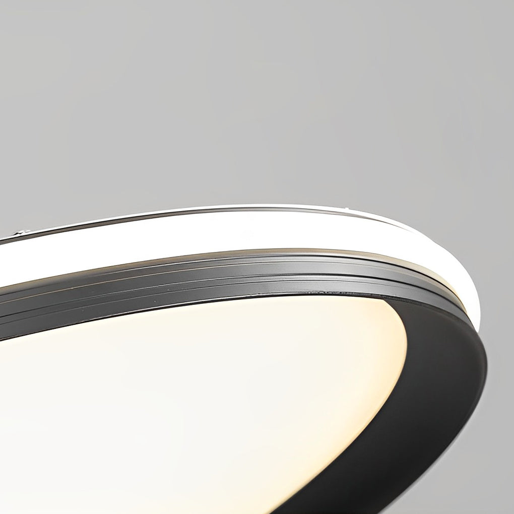 Modern Round LED Pendant Light for Dining Room and Bedroom Minimalist Nordic Chandelier