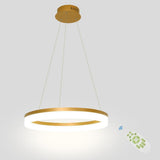 Modern Round LED Pendant Light for Kitchen Island and Contemporary Living Spaces