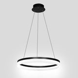 Modern Round LED Pendant Light for Kitchen Island and Contemporary Living Spaces