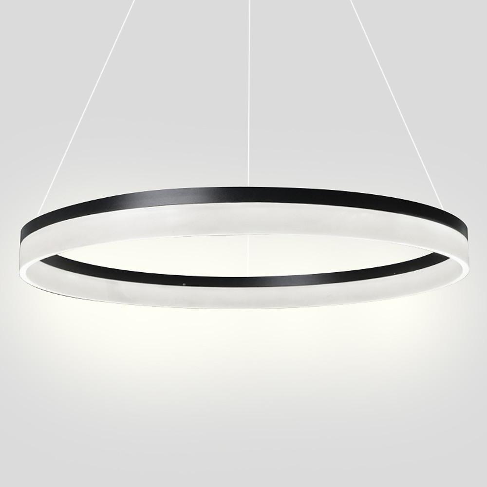 Modern Round LED Pendant Light for Kitchen Island and Contemporary Living Spaces
