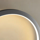 Modern Round LED Wall Sconce Dimmable Nordic Minimalist Bedside Light Fixture