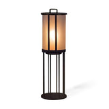 Modern Round Pillar Acrylic Lantern Outdoor Landscape Light for Garden and Pathway