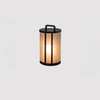 Modern Round Pillar Acrylic Lantern Outdoor Landscape Light for Garden and Pathway