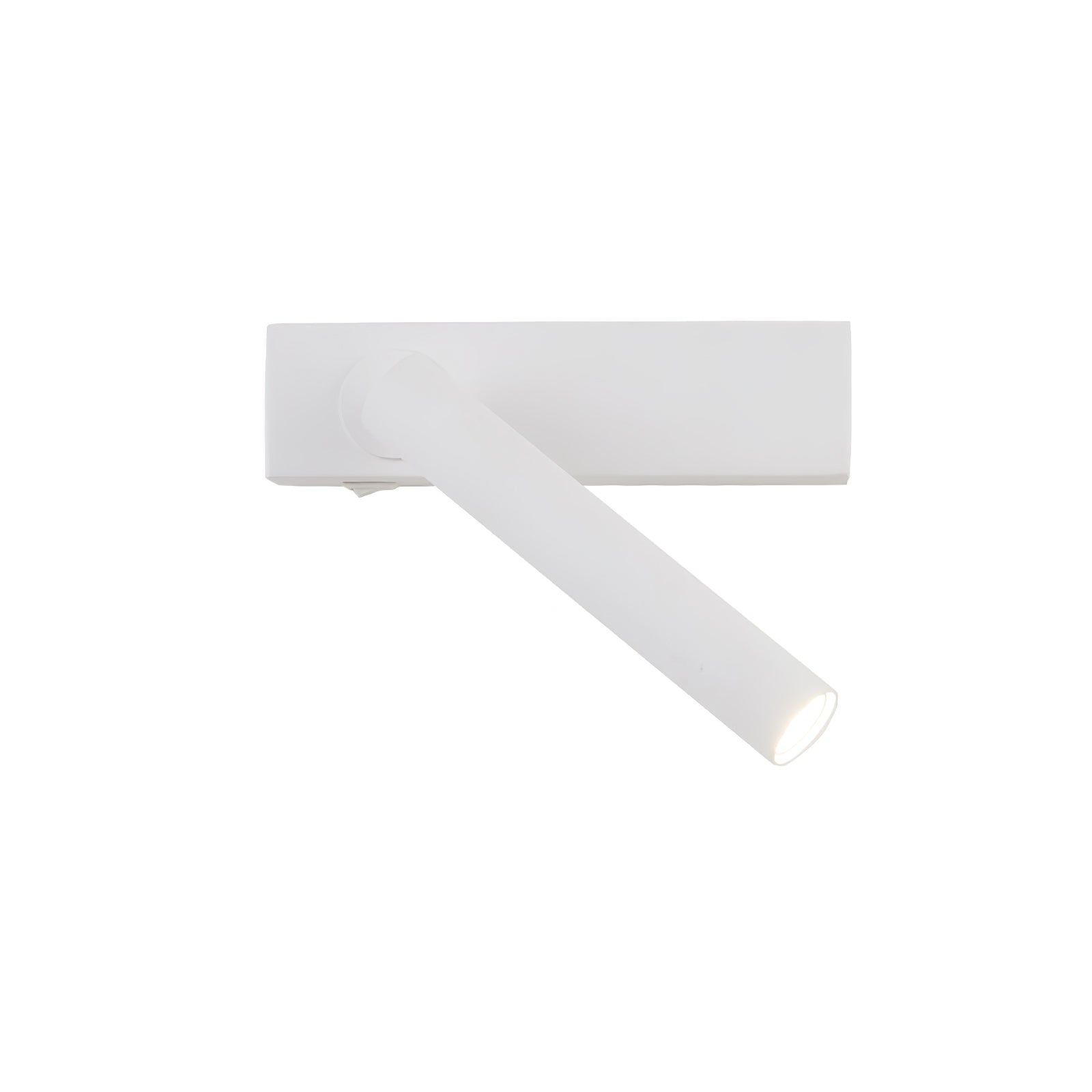 Modern Round Recessed LED Bedside Wall Lamp Metal Sconce for Minimalist Interior Lighting