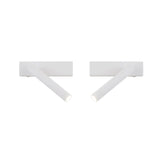 Modern Round Recessed LED Bedside Wall Lamp Metal Sconce for Minimalist Interior Lighting