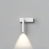 Modern Round Recessed LED Bedside Wall Lamp Metal Sconce for Minimalist Interior Lighting