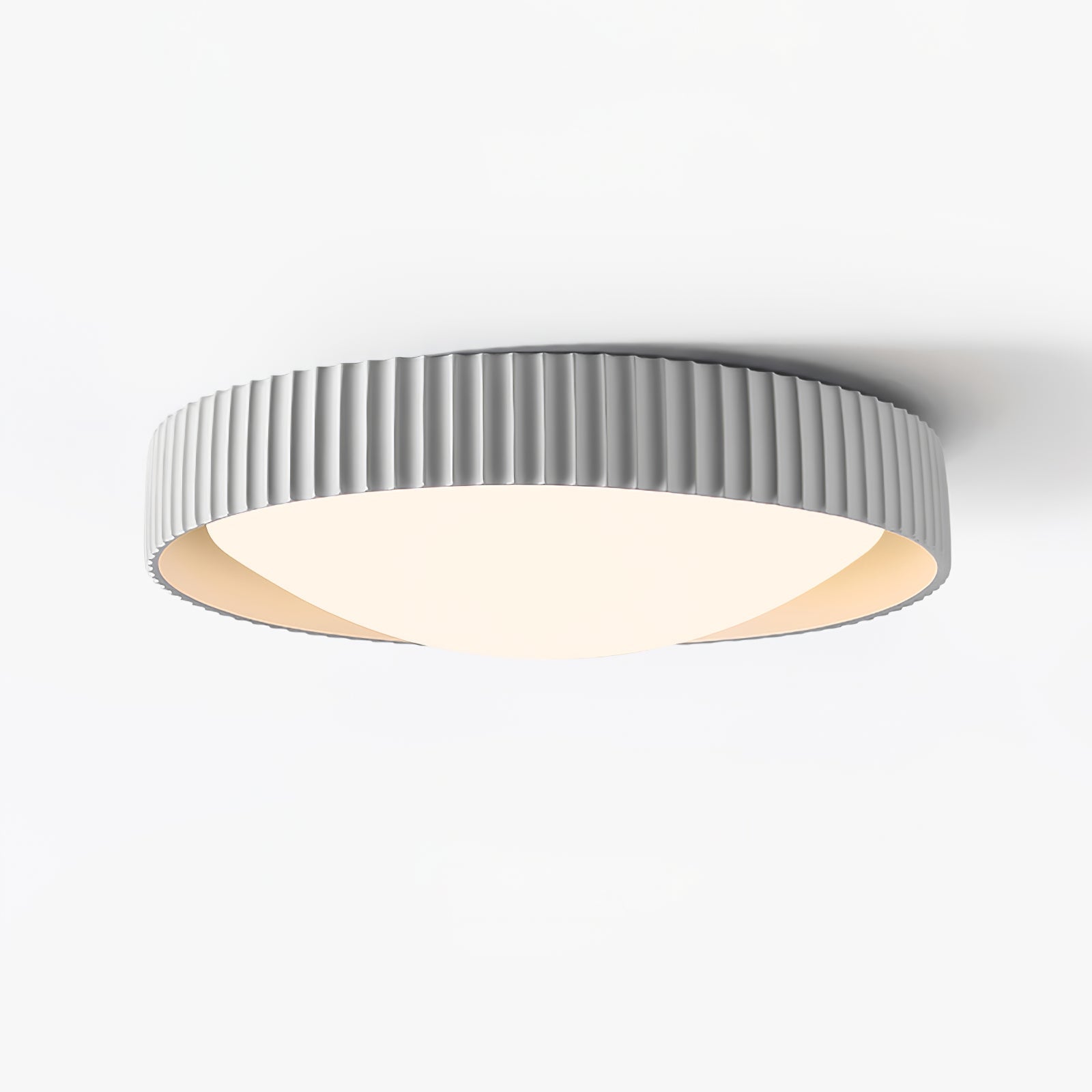 modern-round-ribbed-acrylic-led-ceiling-flush-mount-light-with-resin-frame