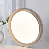 modern-round-ribbed-acrylic-led-ceiling-flush-mount-light-with-resin-frame