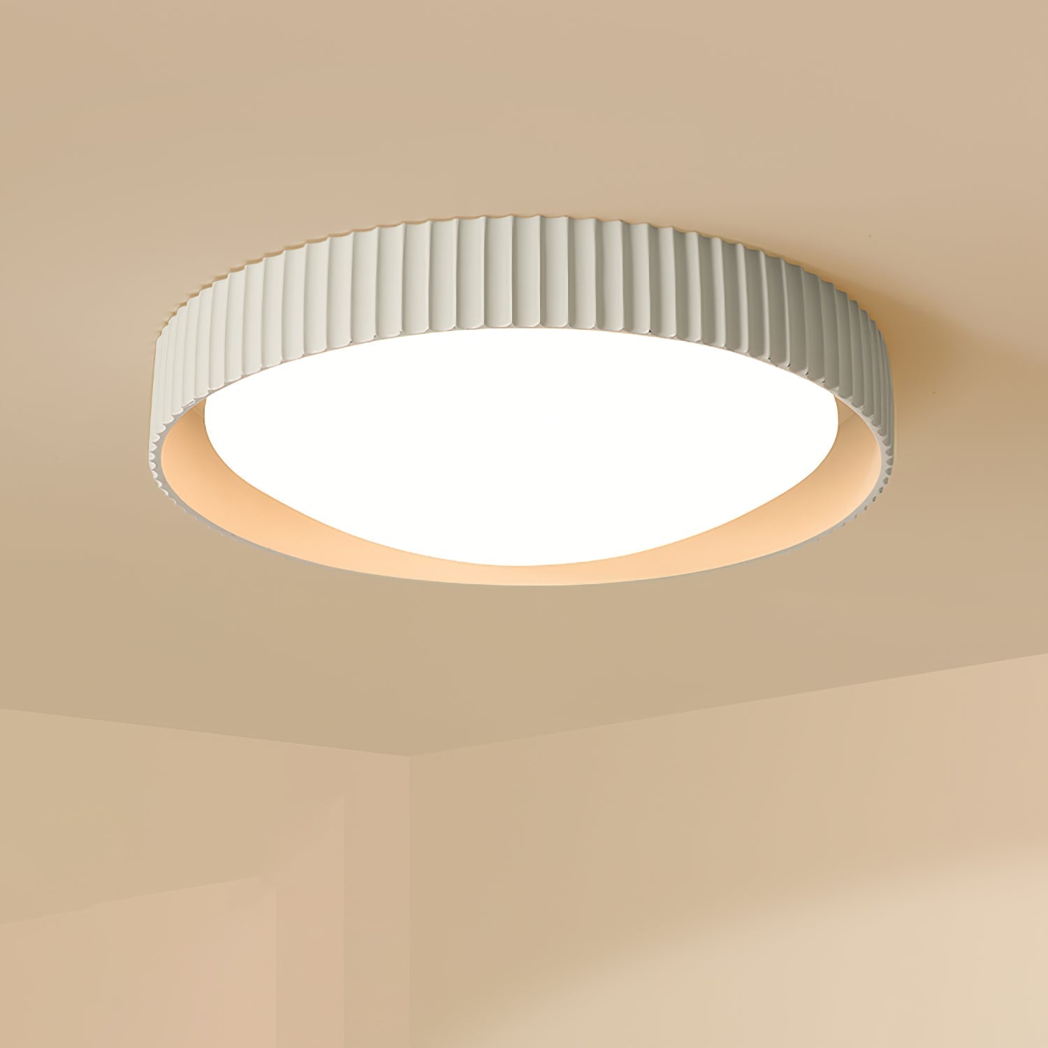 modern-round-ribbed-acrylic-led-ceiling-flush-mount-light-with-resin-frame
