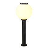 Modern Round Solar LED Pathway Lights Waterproof Outdoor Garden Stake Lighting with 3 Step Dimming