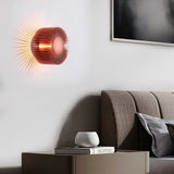 Modern Round Sunflower LED Wall Sconce Creative Aluminum Decorative Indoor Light Fixture