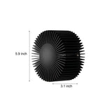 Modern Round Sunflower LED Wall Sconce Creative Aluminum Decorative Indoor Light Fixture