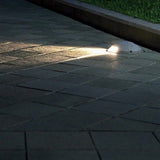 Modern Round Waterproof LED Recessed Step Lights for Outdoor Garden Deck and Pathway Lighting