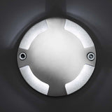 Modern Round Waterproof LED Recessed Step Lights for Outdoor Garden Deck and Pathway Lighting