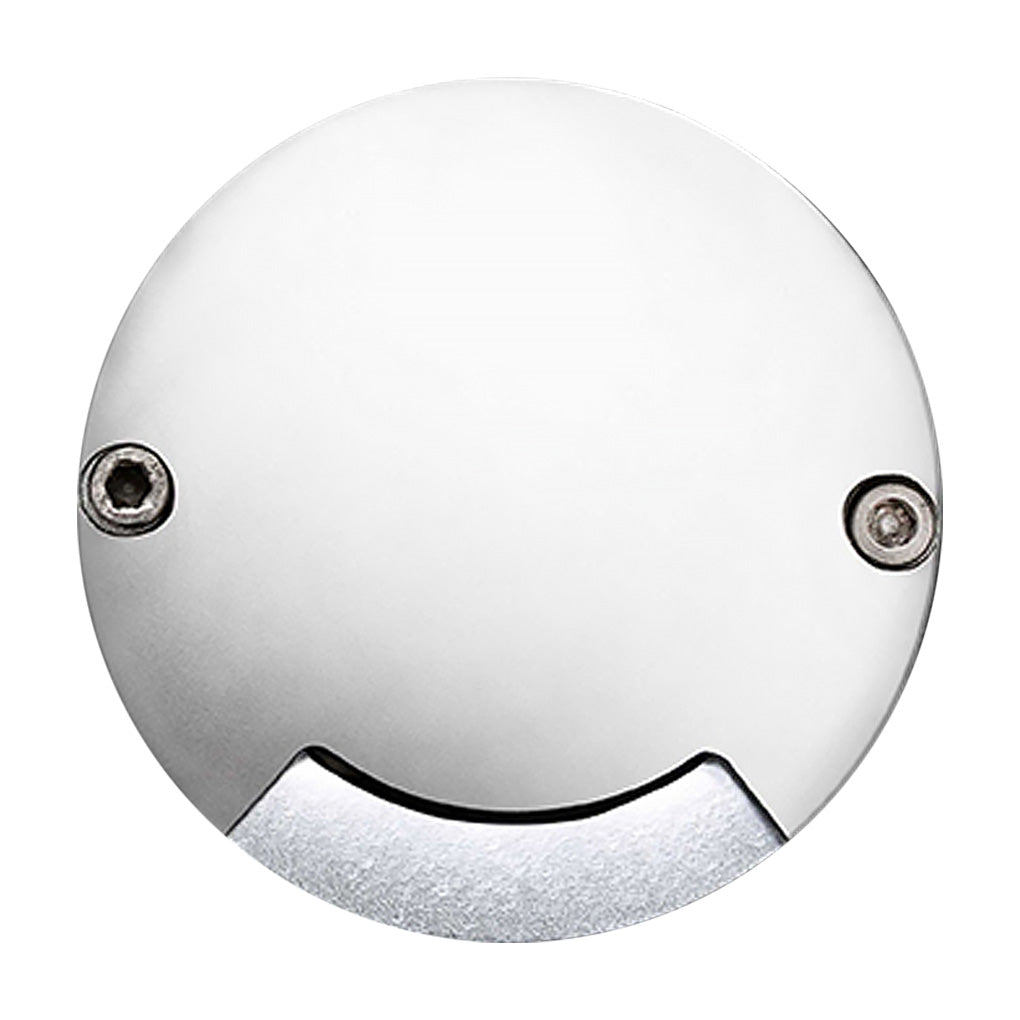 Modern Round Waterproof LED Recessed Step Lights for Outdoor Garden Deck and Pathway Lighting