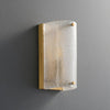 Modern Rounded Opaque Glass Wall Sconce with Antique Brass Finish Interior Lighting