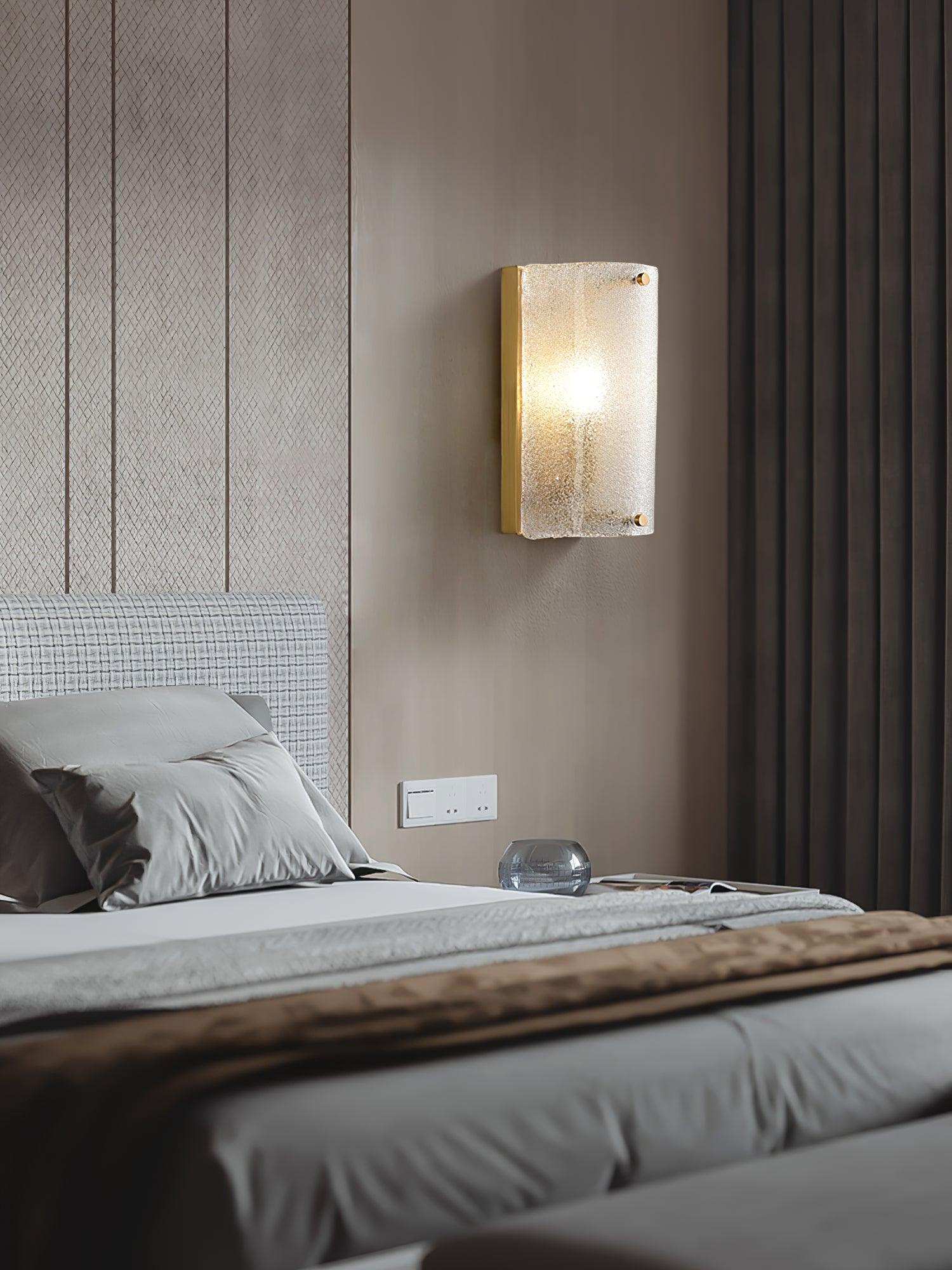Modern Rounded Opaque Glass Wall Sconce with Antique Brass Finish Interior Lighting