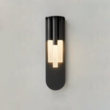 Modern Rousseau LED Wall Lamp Minimalist Indoor Sconce for Hallway and Living Room Gold Black Finish