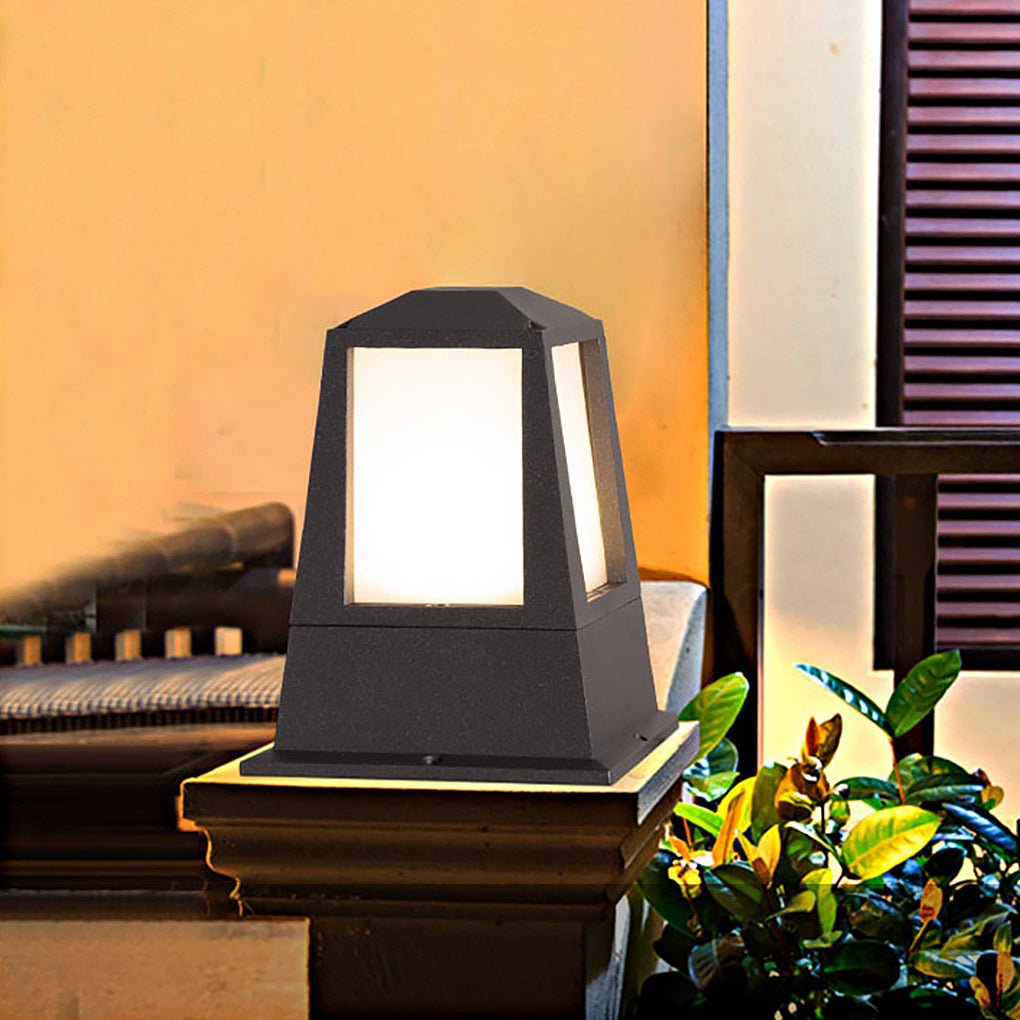 Modern Sand Gray Outdoor LED Landscape Light for Garden Villa Courtyard Path