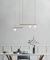 Modern Satellite Geometric Pendant Light Minimalist Multi Head Ceiling Hanging Chandelier