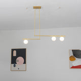 Modern Satellite Geometric Pendant Light Minimalist Multi Head Ceiling Hanging Chandelier
