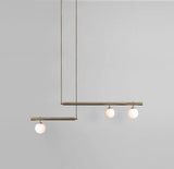 Modern Satellite Geometric Pendant Light Minimalist Multi Head Ceiling Hanging Chandelier