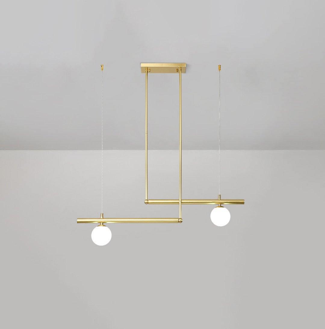 Modern Satellite Geometric Pendant Light Minimalist Multi Head Ceiling Hanging Chandelier