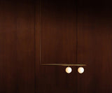 Modern Satellite Geometric Pendant Light Minimalist Multi Head Ceiling Hanging Chandelier