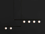 Modern Satellite Geometric Pendant Light Minimalist Multi Head Ceiling Hanging Chandelier
