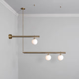 Modern Satellite Geometric Pendant Light Minimalist Multi Head Ceiling Hanging Chandelier