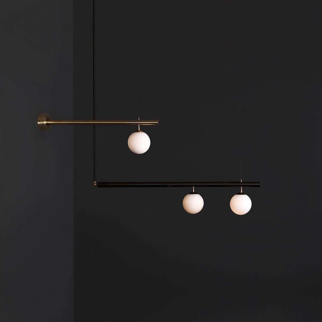 Modern Satellite Geometric Pendant Light Minimalist Multi Head Ceiling Hanging Chandelier