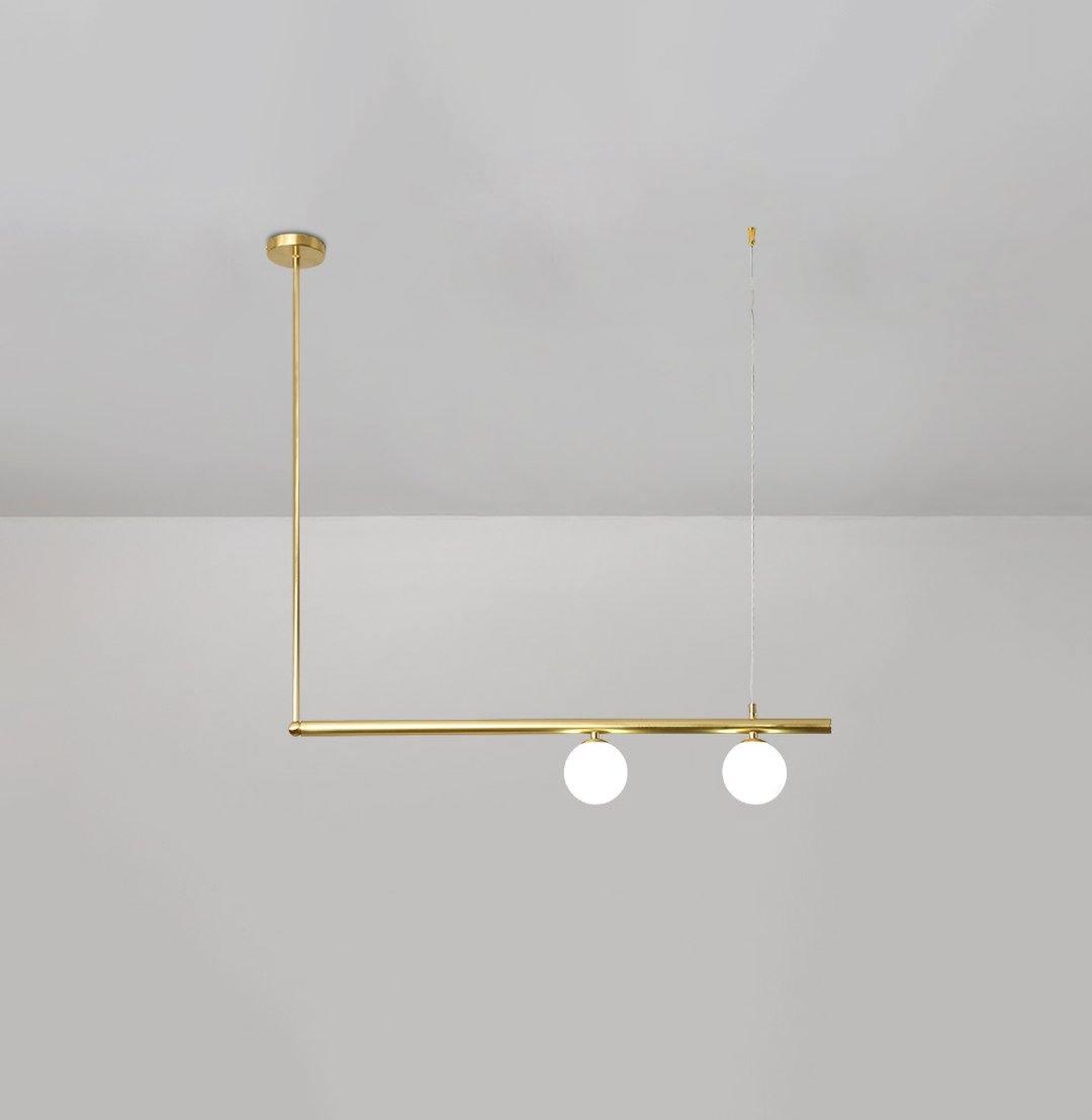 Modern Satellite Geometric Pendant Light Minimalist Multi Head Ceiling Hanging Chandelier
