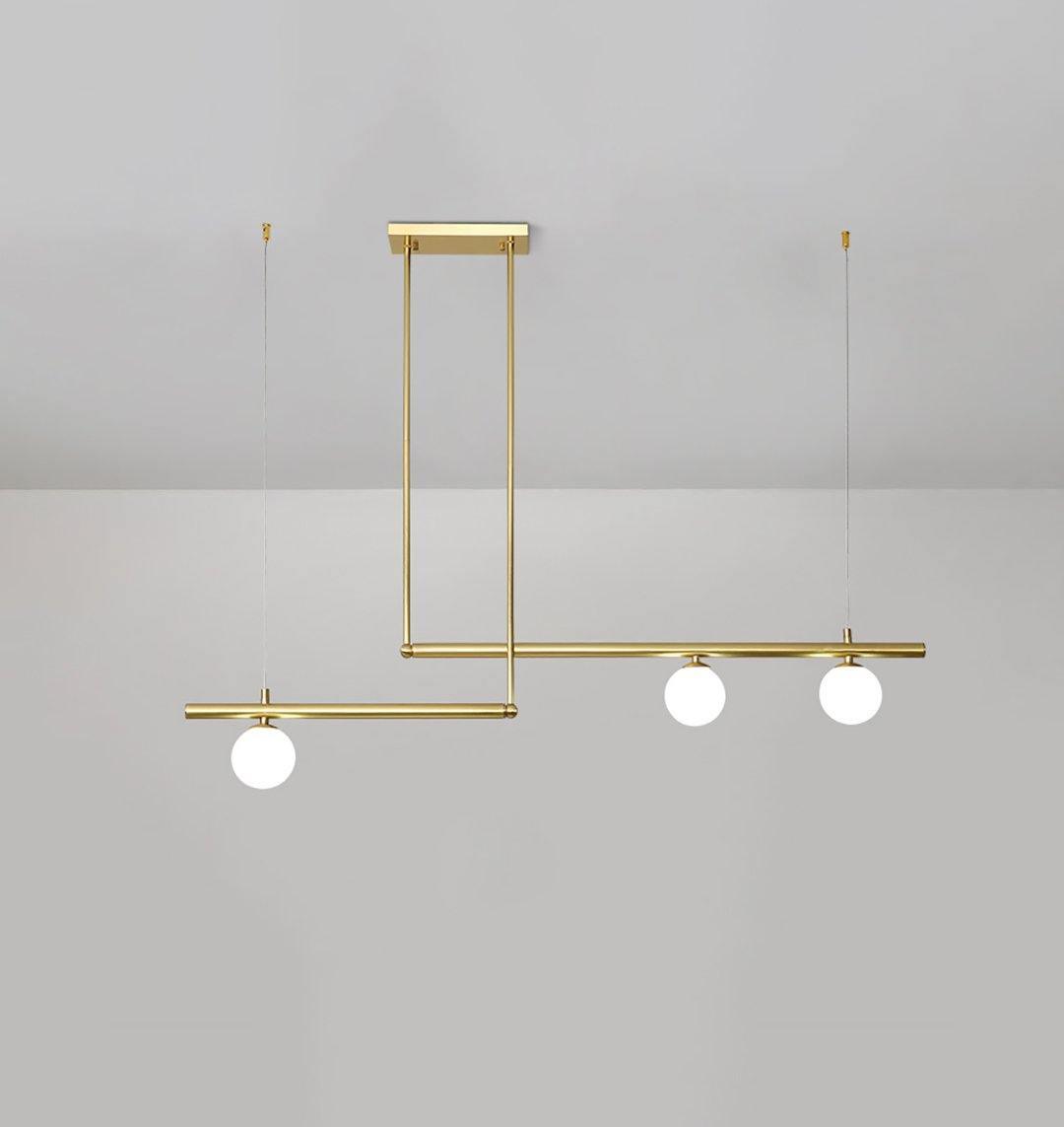 Modern Satellite Geometric Pendant Light Minimalist Multi Head Ceiling Hanging Chandelier