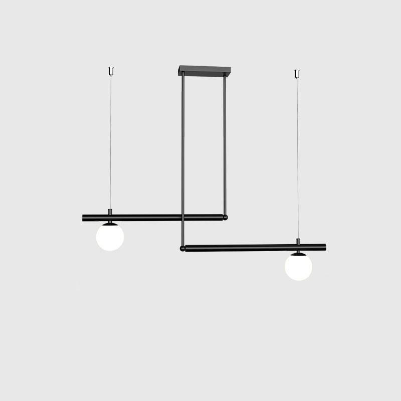 Modern Satellite Geometric Pendant Light Minimalist Multi Head Ceiling Hanging Chandelier