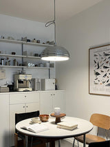 Modern Saturno Chrome Adjustable Pendant Lamp Polished Ceiling Lighting Fixture
