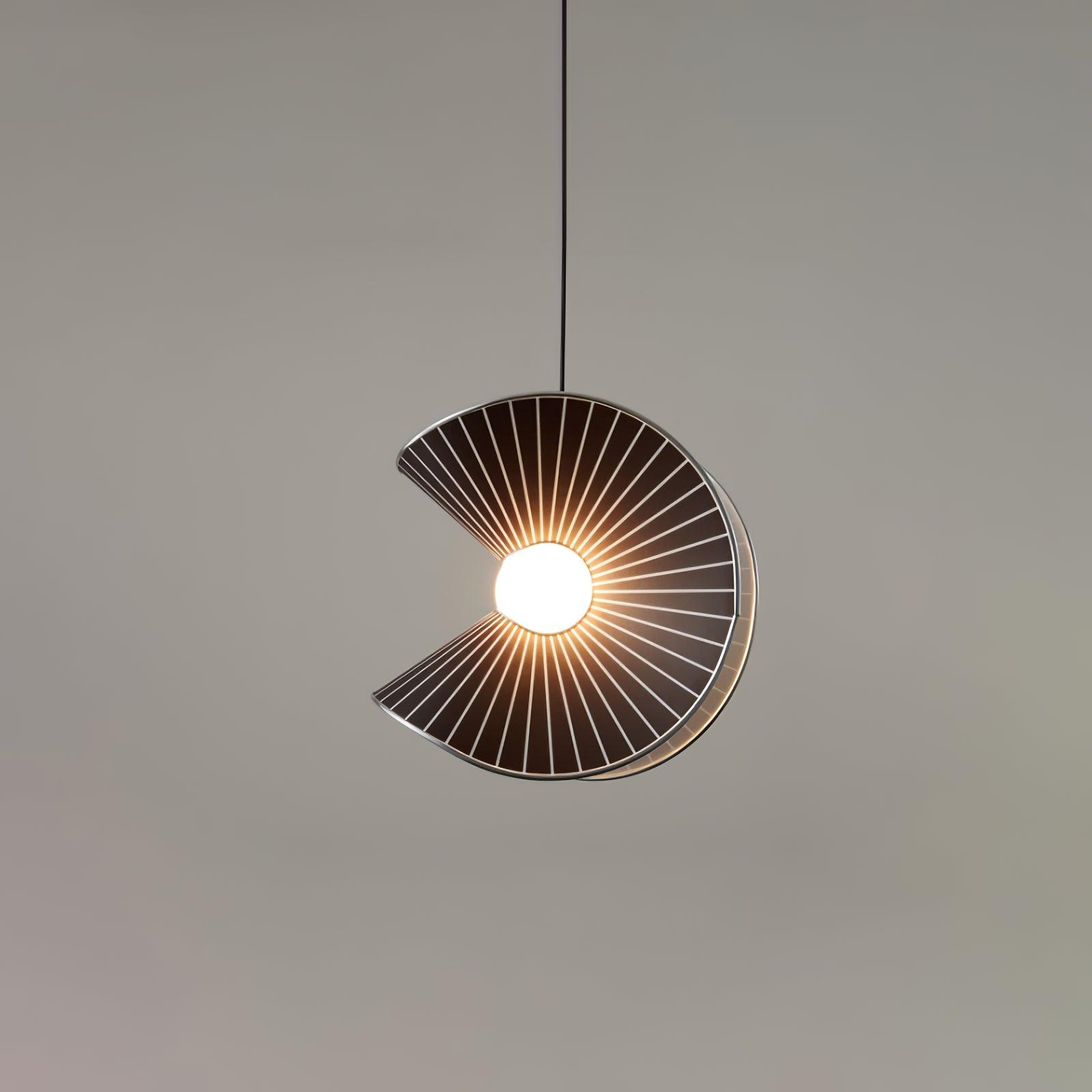 Modern Scandinavian Shell LED Pendant Light for Dining and Kitchen Island