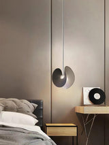 Modern Scandinavian Shell LED Pendant Light for Dining and Kitchen Island