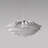 Modern Sculptural Cloud Pendant Light Stainless Steel Hanging Fixture for Living Room