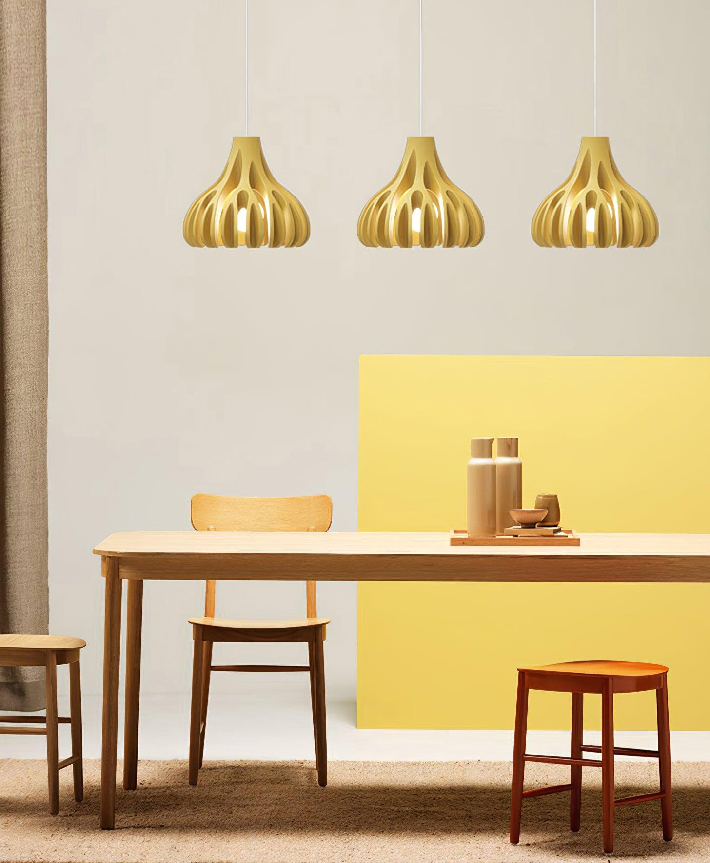 Modern Sculptural Coral Resin Pendant Light with Adjustable Cable for Home Decor