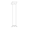 Modern Seagull Pendant Light Multi Head Glass Bird Chandelier for High Ceilings