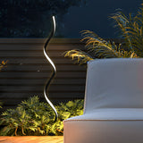 Modern Seaweed Design Outdoor LED Solar Lawn Light Waterproof Pathway Lighting for Garden