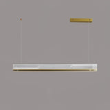 Modern Sendra LED Mesh Chandelier Black and Brass Circular Linear Pendant Light