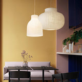 Modern Serica Silk Collection Pendant Light Minimalist Fabric Ceiling Hanging Lamp
